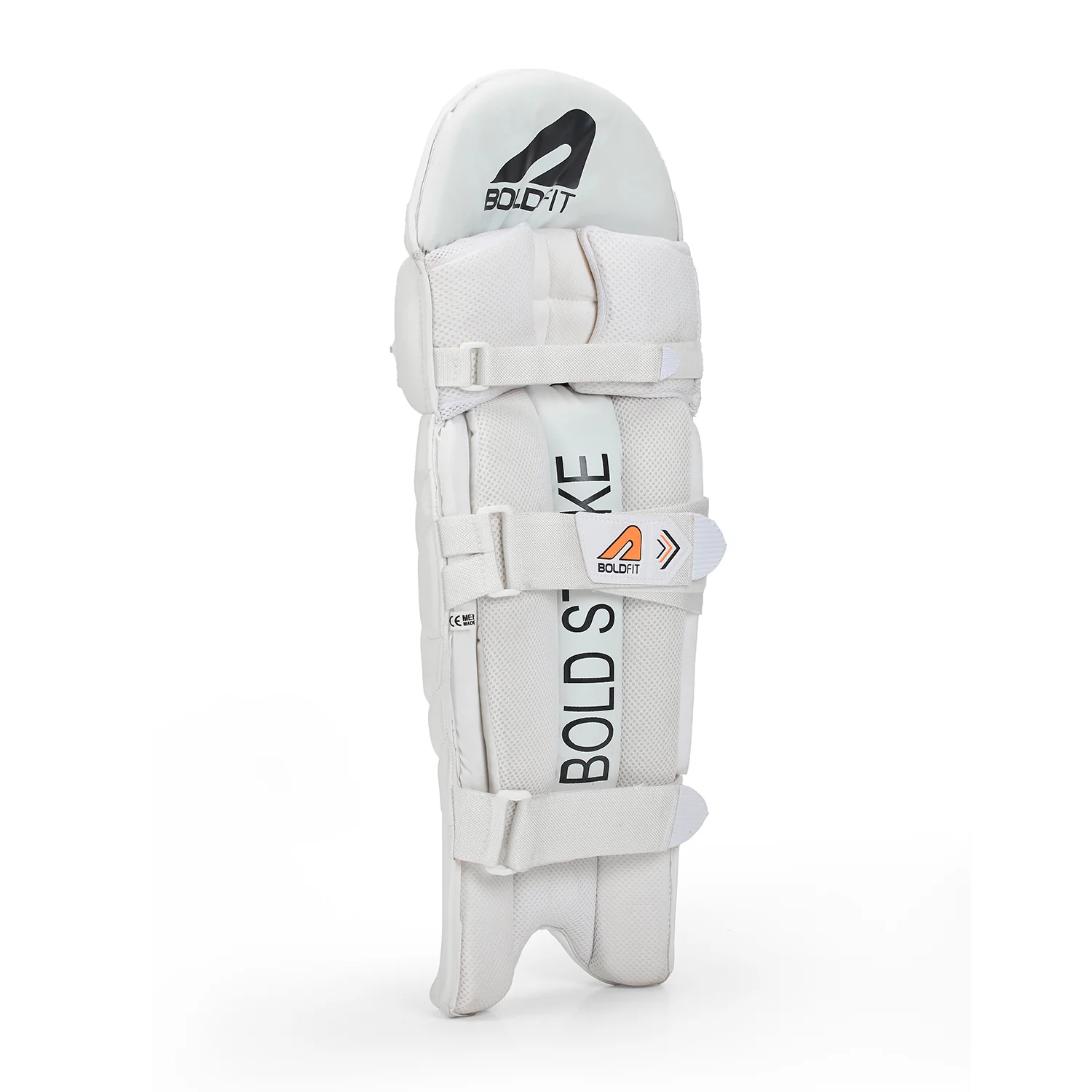 Bold Strike Orange Batting Leg Guard - Image 4