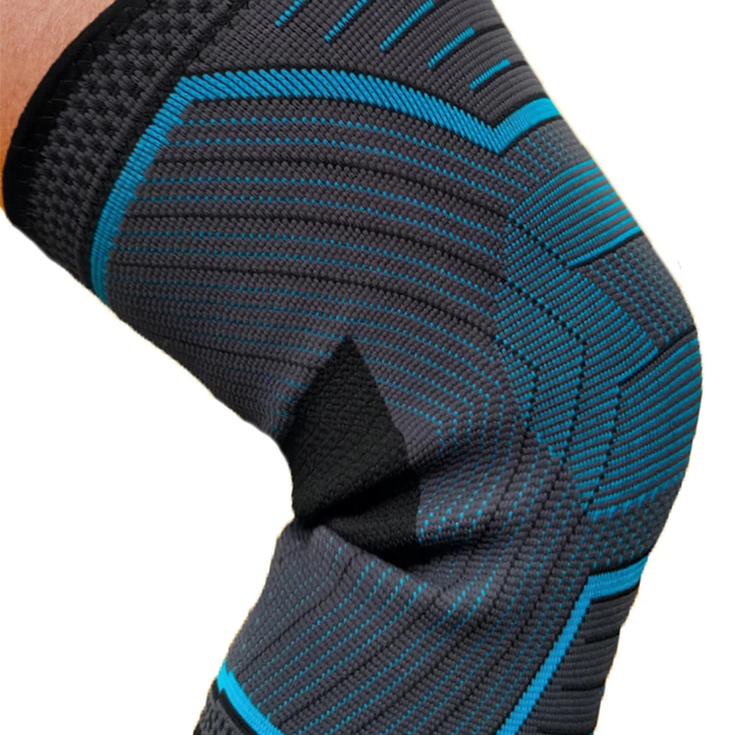 Knee Support Sleeve/Cap-Blue - Image 4