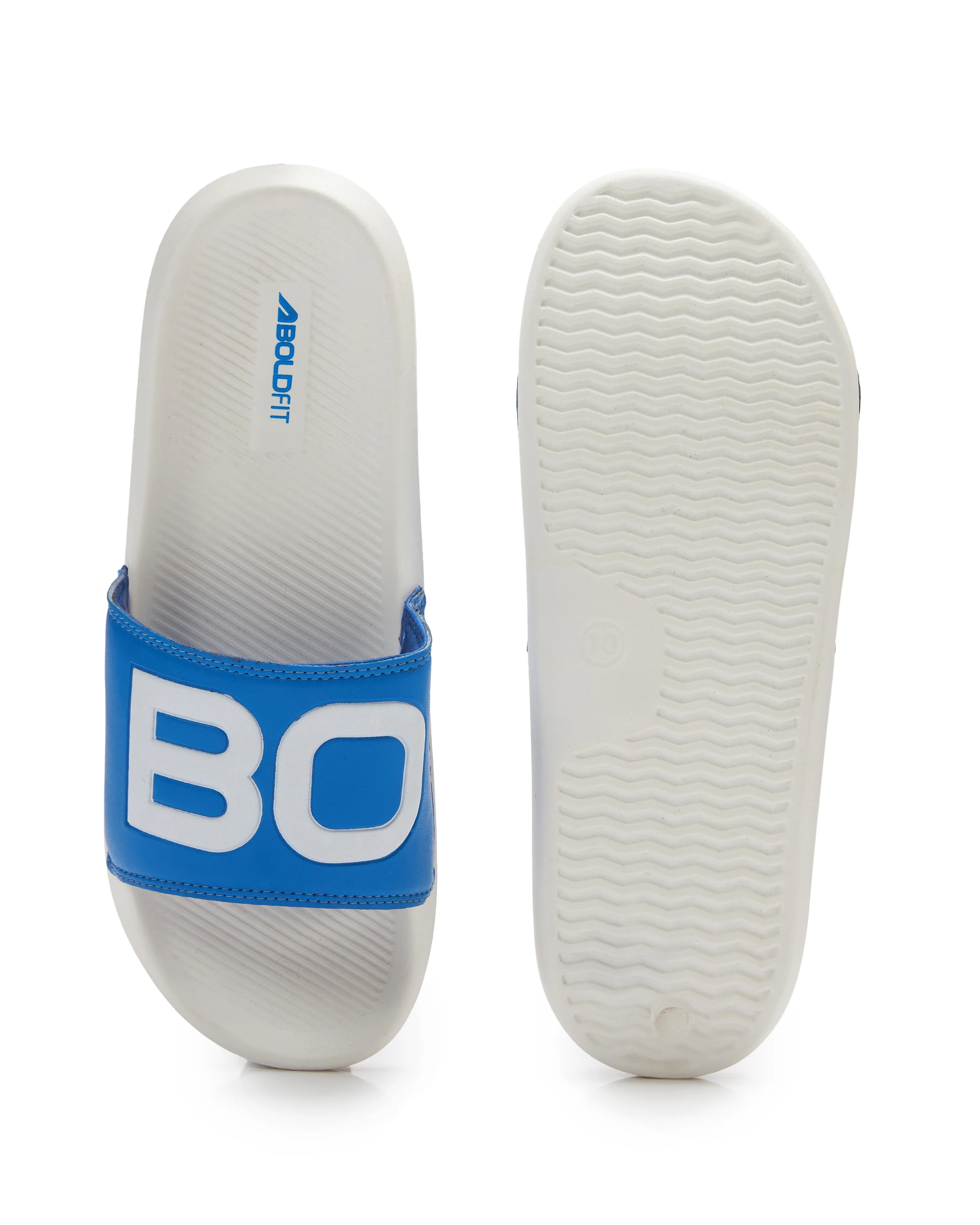 Footwear Men Basic Slidz Pu Slider Blue - Image 4