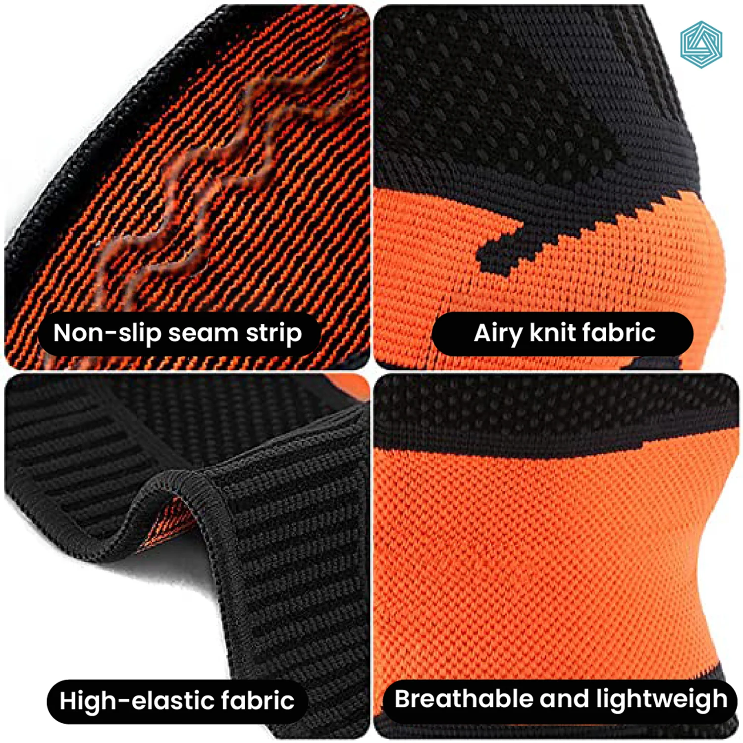 Knee Support Braces - Pair of 1 - Image 8
