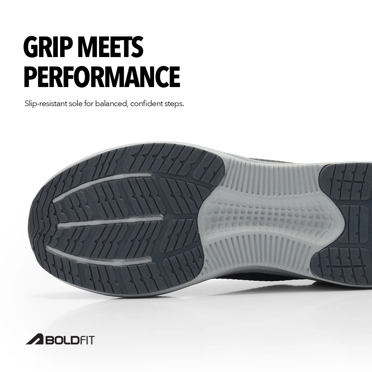 Daywalk Max Men Walking Shoes - Grey - Image 5