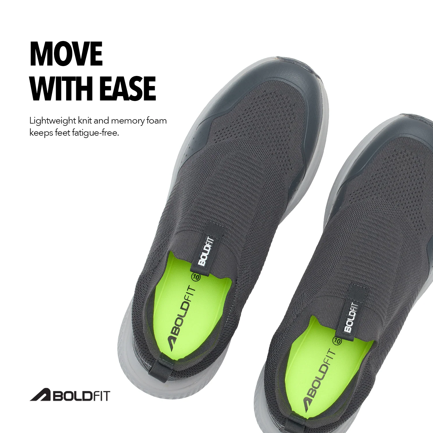 Daywalk Max Men Walking Shoes - Grey - Image 8