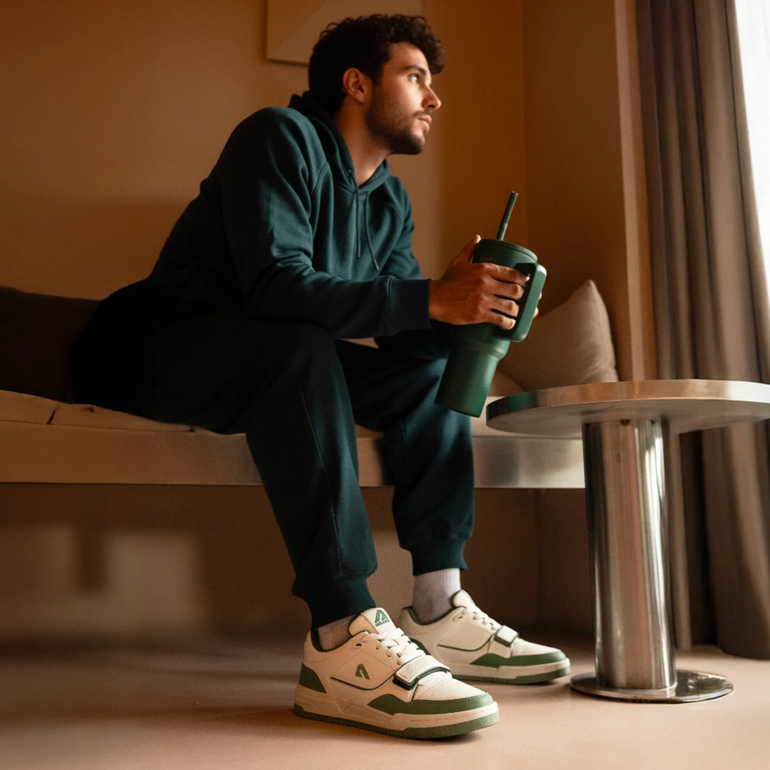 DRIPWAVE FOREST GREEN MEN'S SNEAKER - Image 7