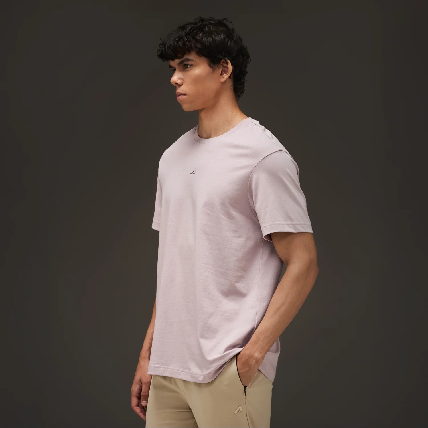 Essential Cotton T-Shirt Soft Pink - Image 5