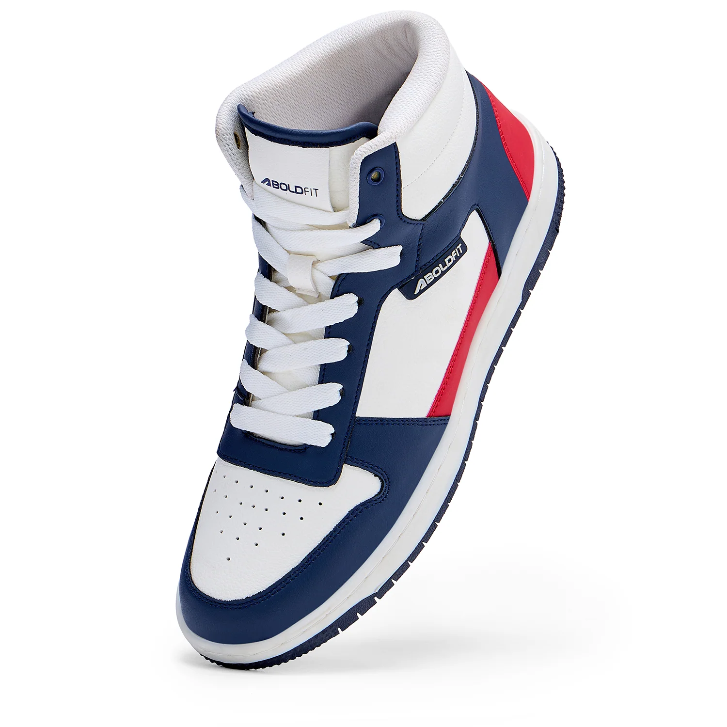 ZEON-X-MIDS NAVY RED MEN'S SNEAKER - Image 5