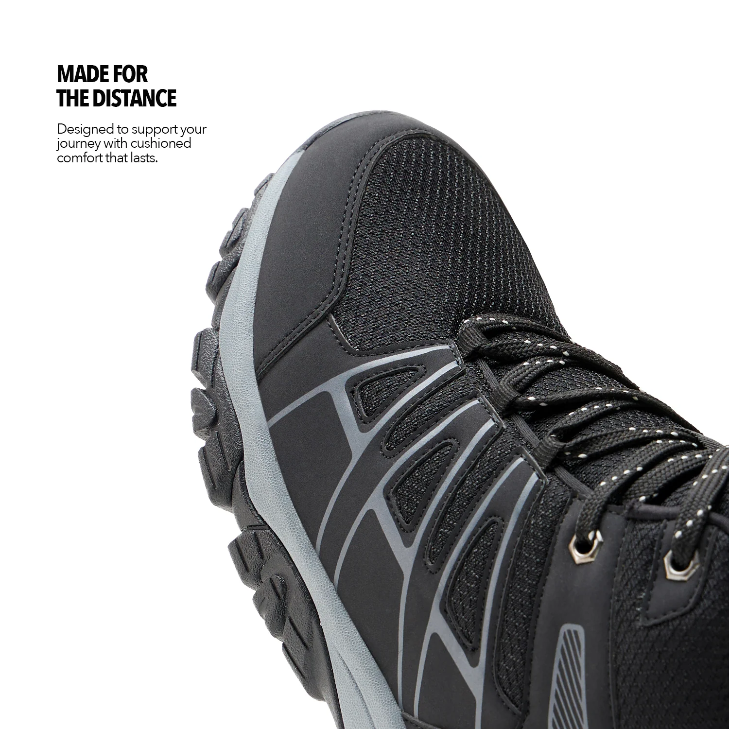 Outlander Pro Mens Trekking Shoes - Black - Image 5
