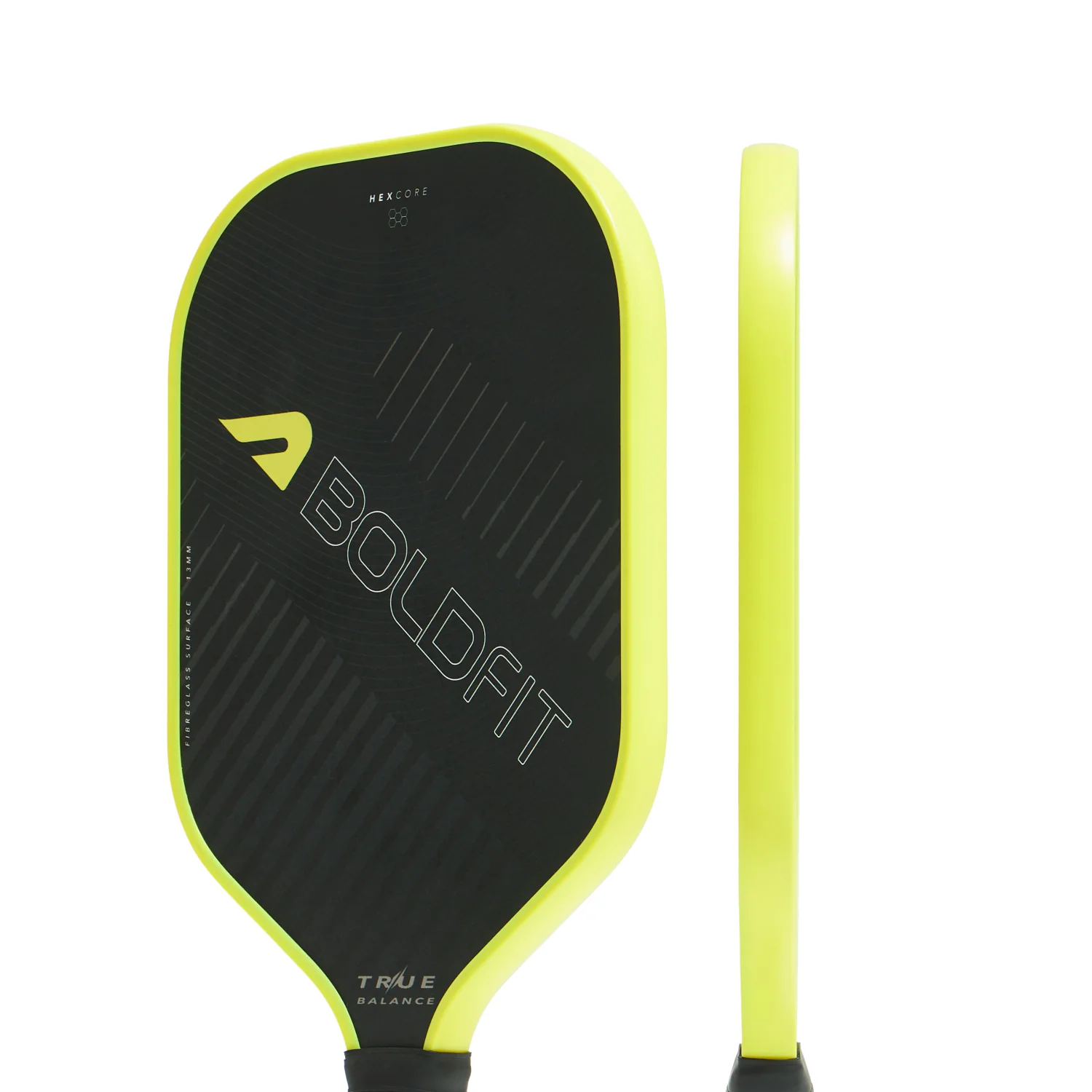 TrueBalance Pickle Ball Paddle - Black/Yellow - Image 3