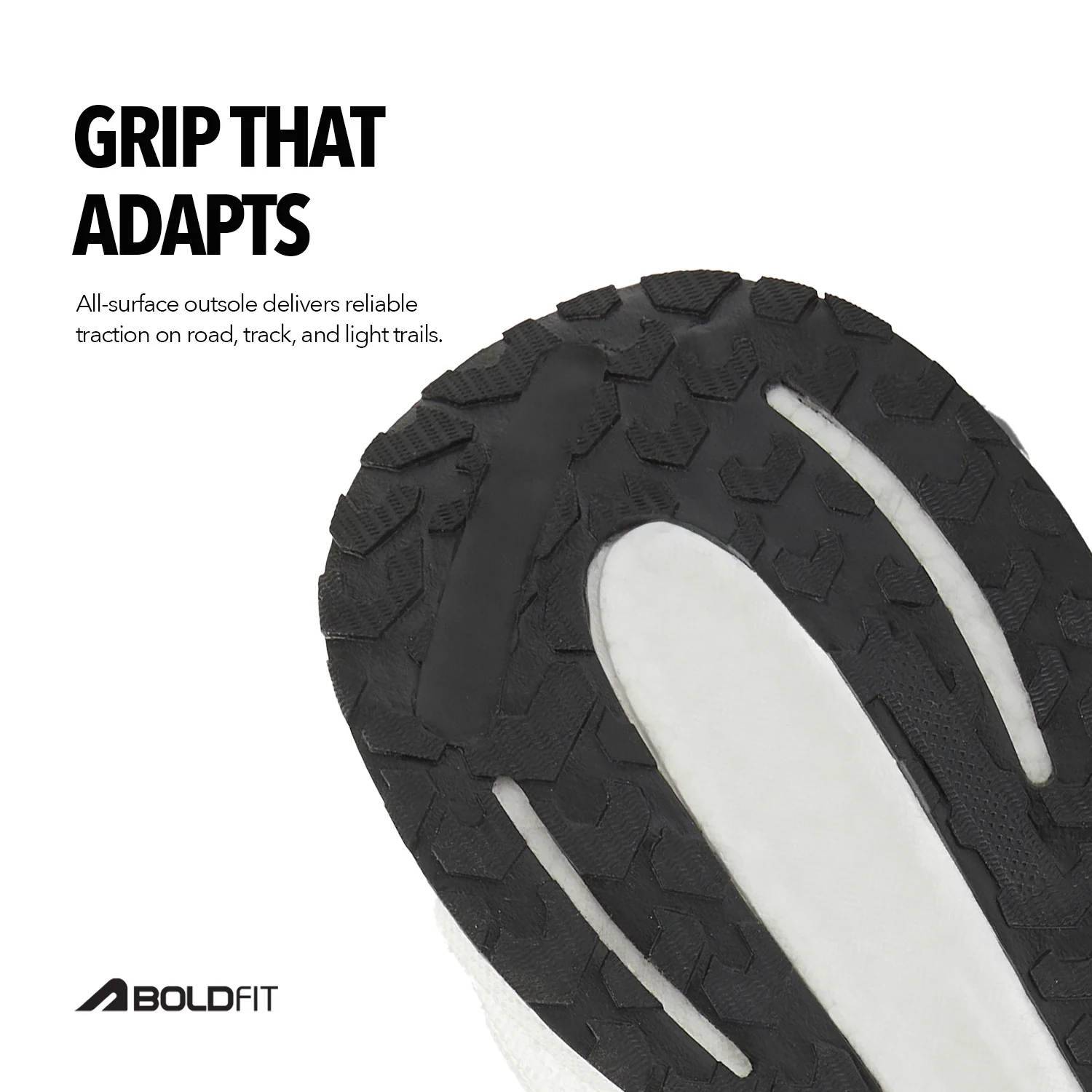 Ignitr Mens Running & Training Shoes - Black - Image 7