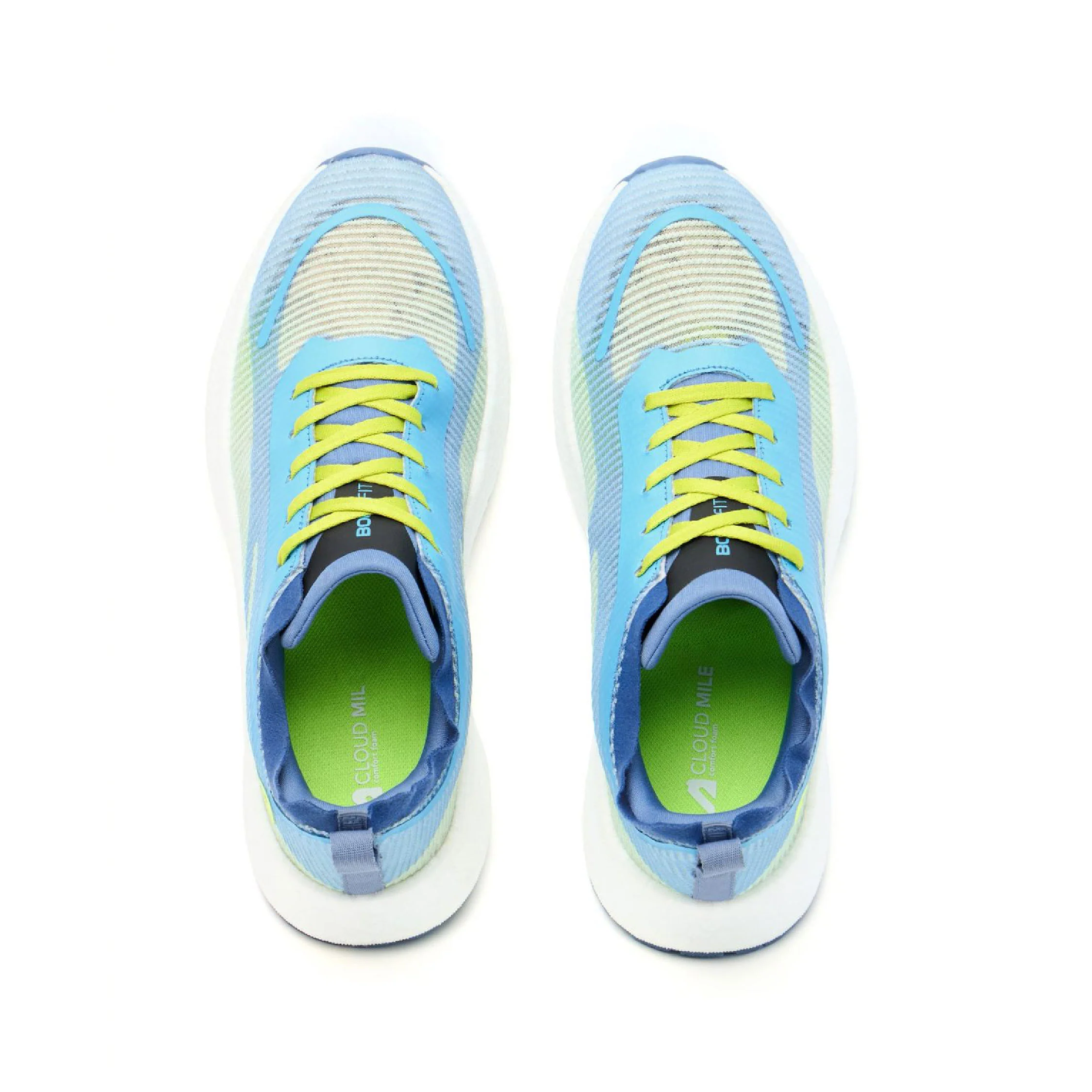 Volt Mens Running & Training Shoes - Neon Blue - Image 3