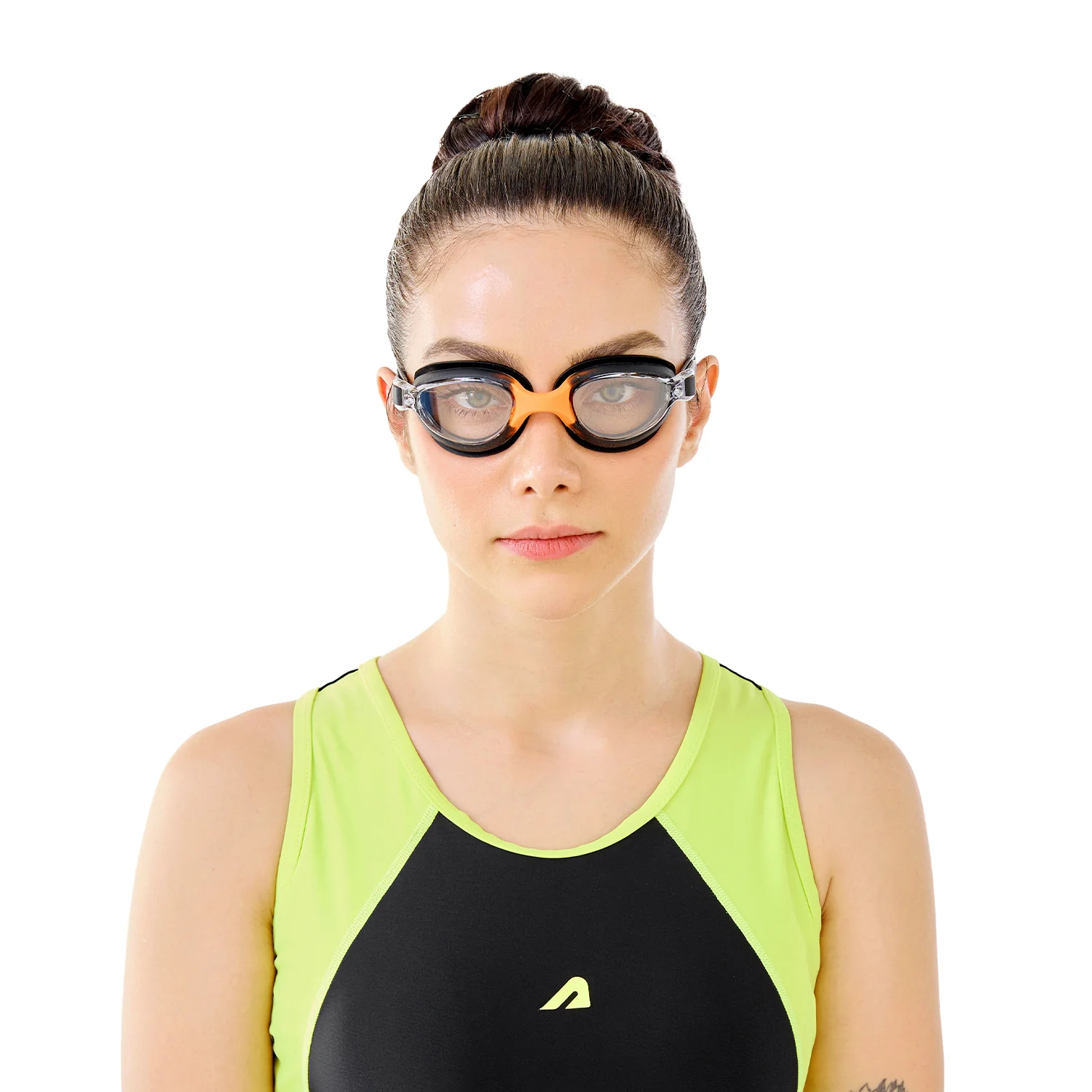 Boldfit Swimming Goggles Black Orange - Image 5