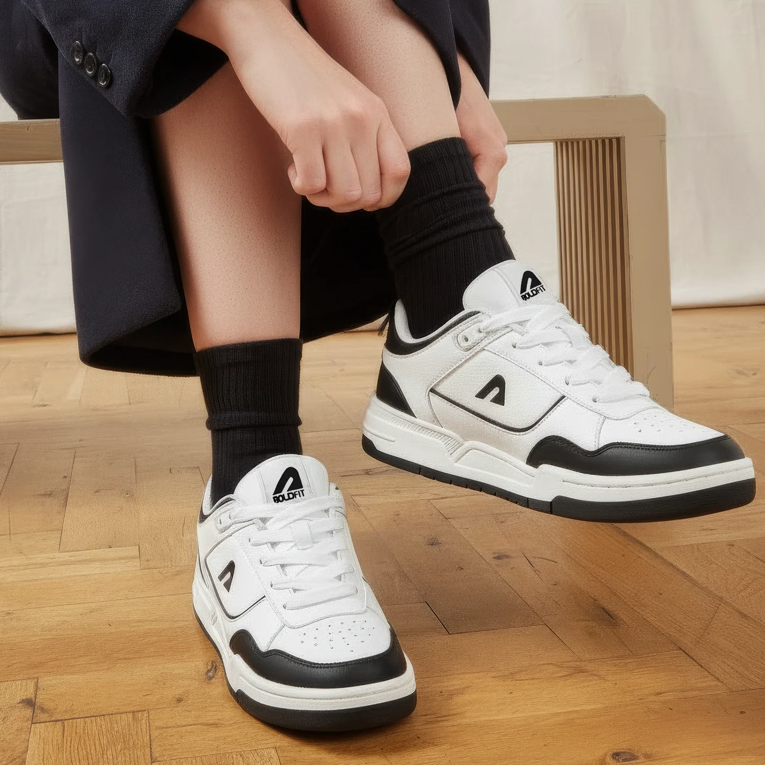 DRIPWAVE WHITE/BLACK WOMEN SNEAKER - Image 3