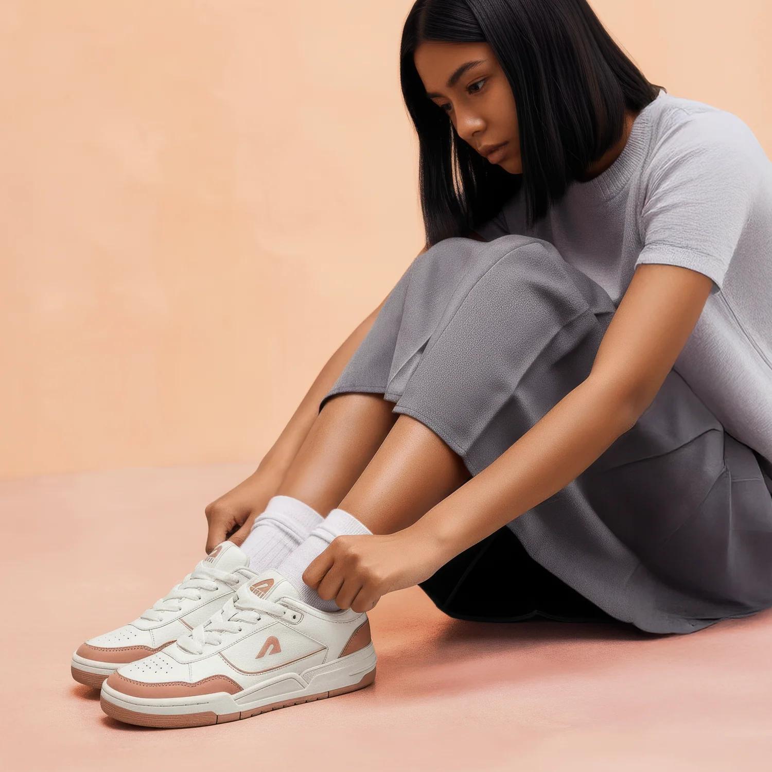 DRIPWAVE BLUSH PEACH WOMEN'S SNEAKER - Image 3