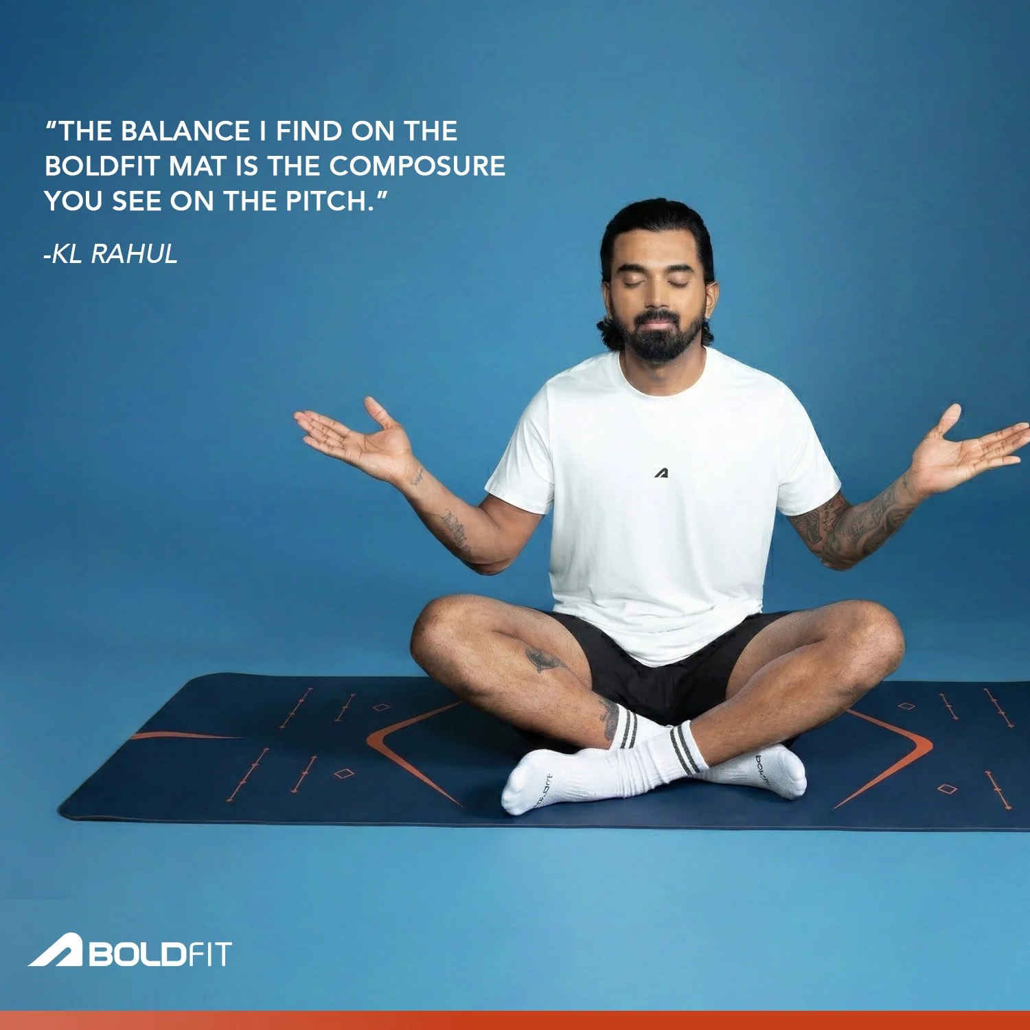 Invincible Yoga Mat - Blue - Image 6