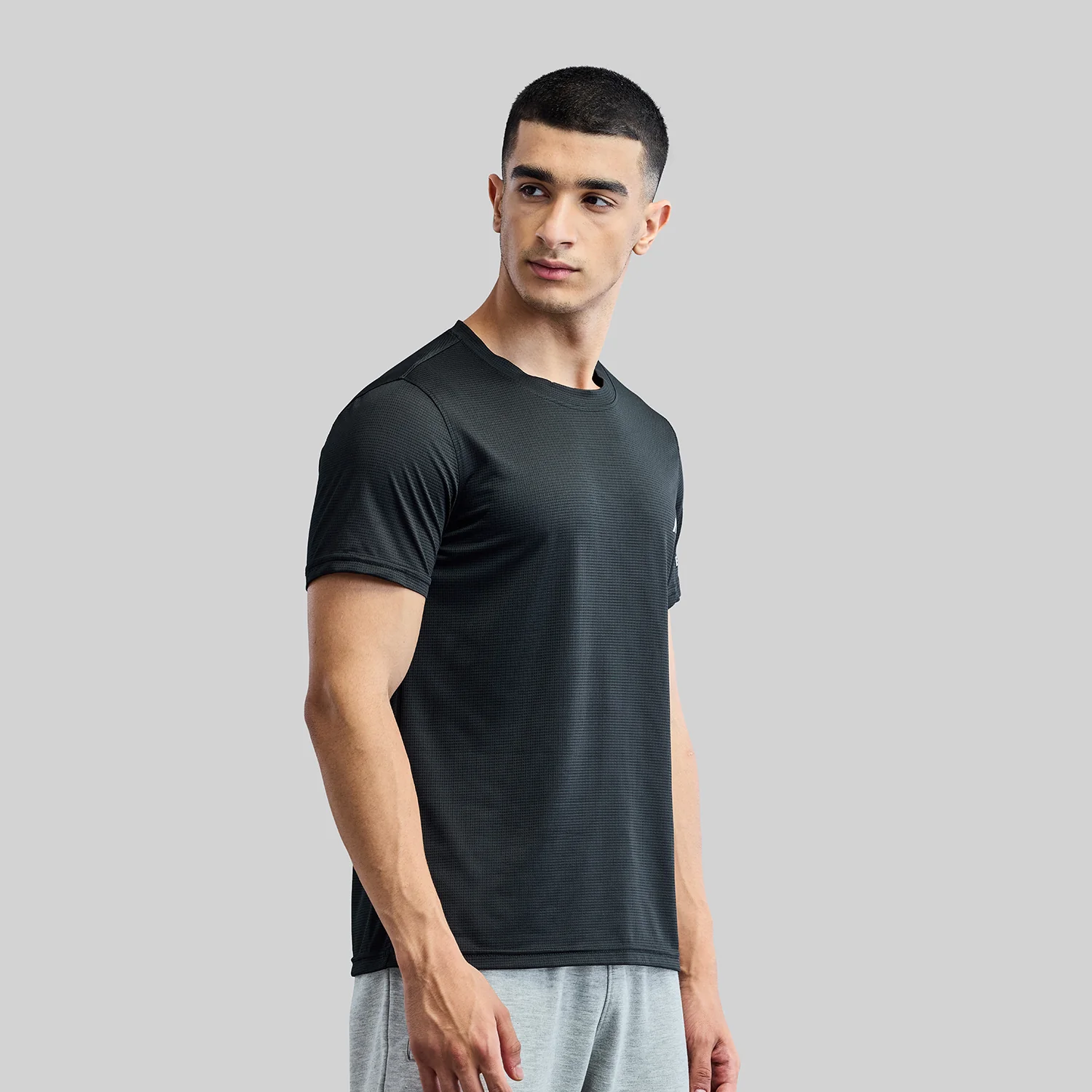 Level Up Mens Tee - Black - Image 2