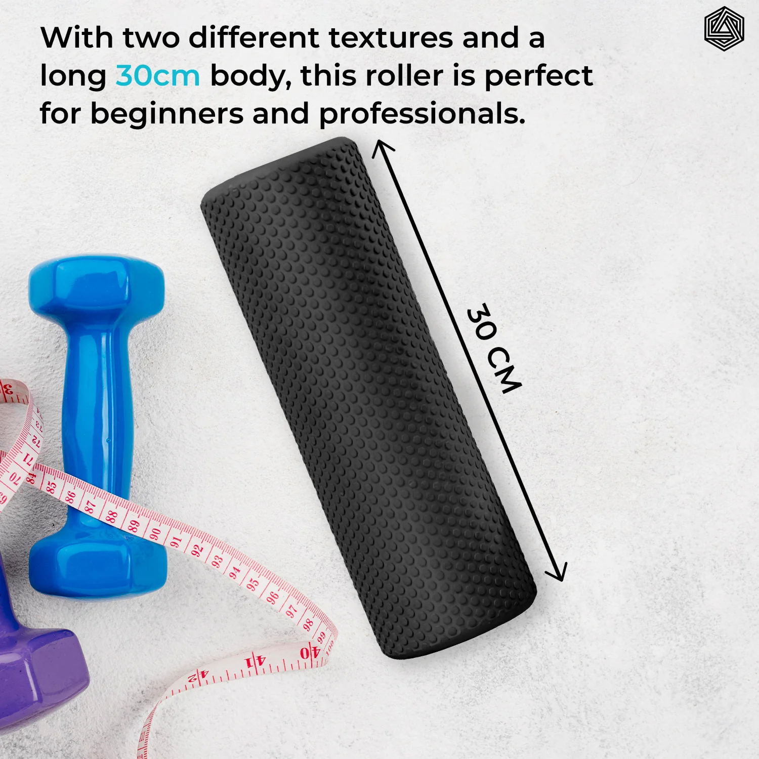 Foam Roller -Dotted For Deep Tissue Massage - Image 3