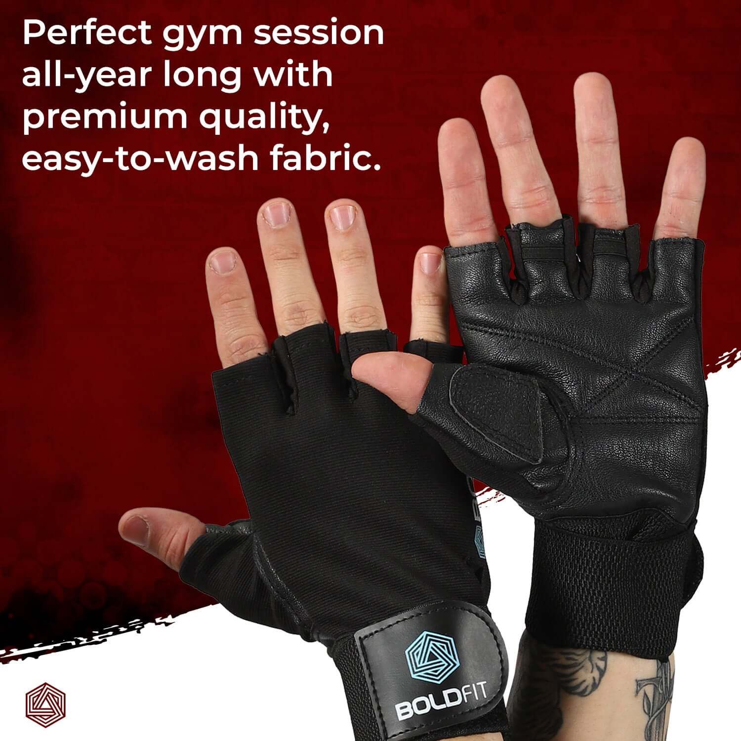 Warrior Gym Gloves - Image 3