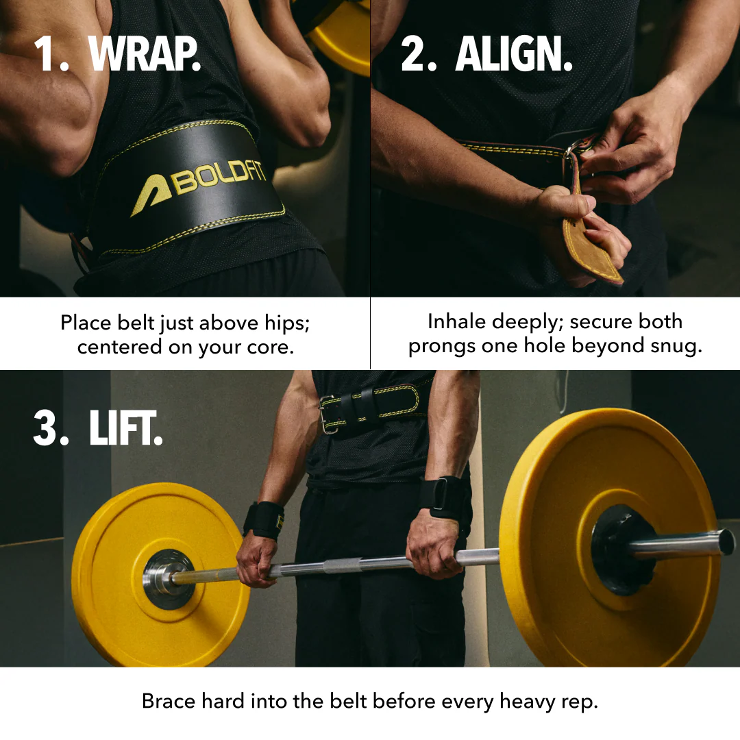 PU weightlifting belt - Image 5