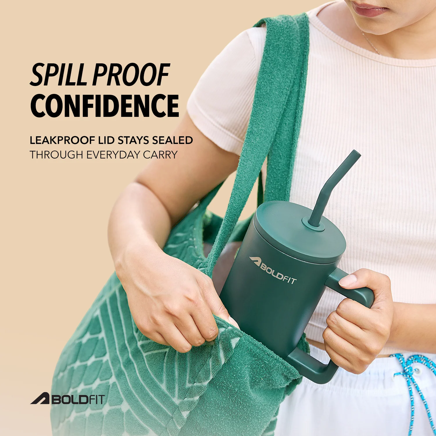 The Boldfit Chugger - Emerald - Image 6